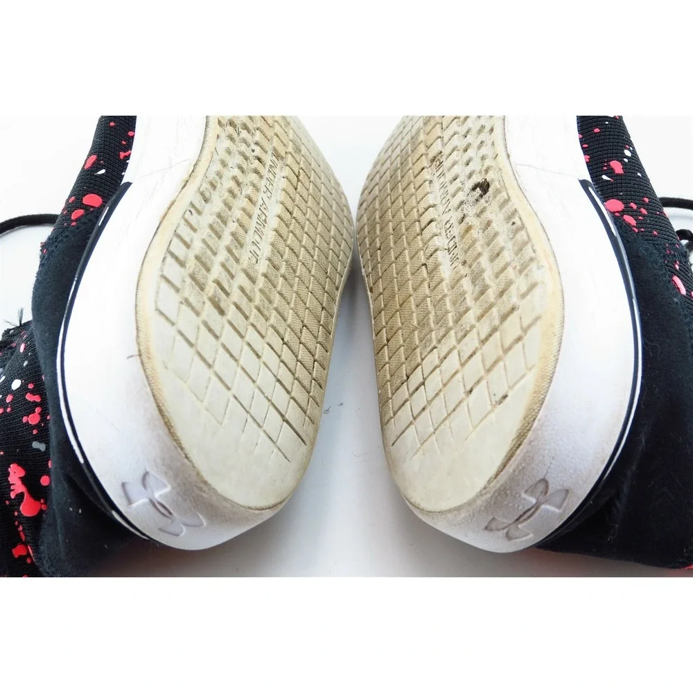 Under Armour Youth Boys Shoes Sz 5 M‎ Black Fabric Running